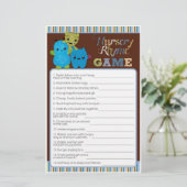 Bekijk een Boo Monsters Baby shower Game Nursery R (Staand voorkant)