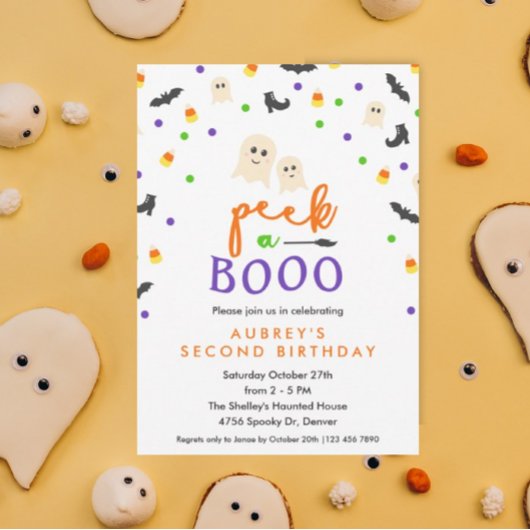 Bekijk een Booo Cute Birthday Party Kaart