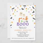 Bekijk een uitnodiging voor het Baby shower van Bo (Voorkant)