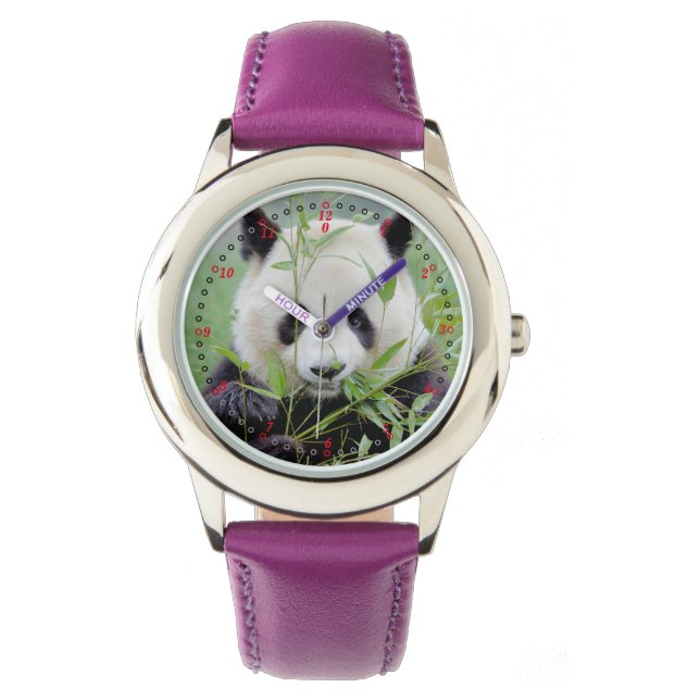 Bekijk Foto reuzenpanda , dieren 0384. Horloge (Voorkant)