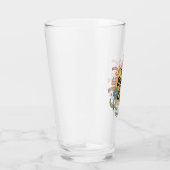 Bekijk goed in alle dingen Hippie Graphic Glas (Rechts)