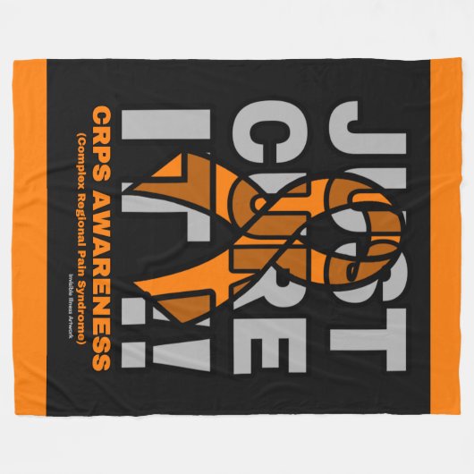 BEKIJK HET ALLEEN...CRPS FLEECE DEKEN (Voorkant (Horizontaal))