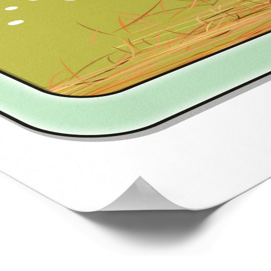 Bekijk het Amerikaanse poster van 50-stijl (Hoek)