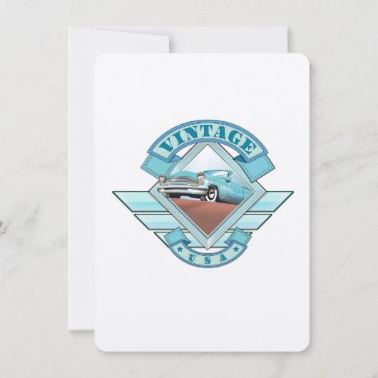 Bekijk het Amerikaanse  poster van 50-stijl (Achterkant)