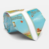 Bekijk het Amerikaanse poster van 50-stijl Stropdas (Opgerold)