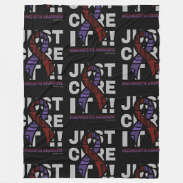 BEKIJK HET.. Arachnoiditis Fleece Deken