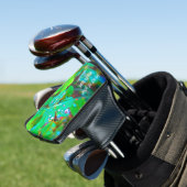Bekijk het Mouth Golf Putter Hoesje Golfheadcover (Insitu)