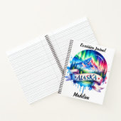 Bekijk het prachtige noorderlicht van Alaska! Notitieboek (Binnen)