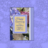 Bekijk @ het Tevreden Jubileum aan het wenskaart v Kaart