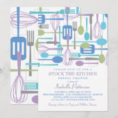 Bekijk het Vrijgezellenfeest Keukenretro Kaart (Voorkant / Achterkant)