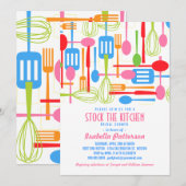 Bekijk het Vrijgezellenfeest Keukenretro Kaart (Voorkant / Achterkant)