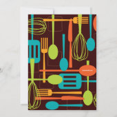 Bekijk het Vrijgezellenfeest Keukenretro Kaart (Achterkant)