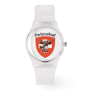 Bekijk het Zwitserse Ontwerp Schweiz Suisse Zwitse Horloge