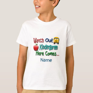 Bekijk hier de Kindergarten op persoonlijke titel T-shirt