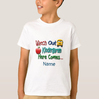 Bekijk hier de Kindergarten op persoonlijke titel T-shirt