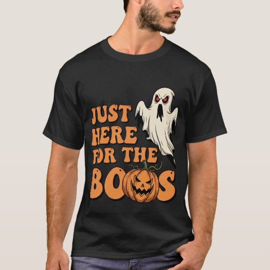 Bekijk hier de trailer van BOOS Funny Halloween 4 T-shirt (Voorkant)