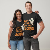Bekijk hier de trailer van BOOS Funny Halloween 4 T-shirt (Unisex)
