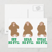Bekijk hier geen Kwestie Briefkaart (Voorkant / Achterkant)