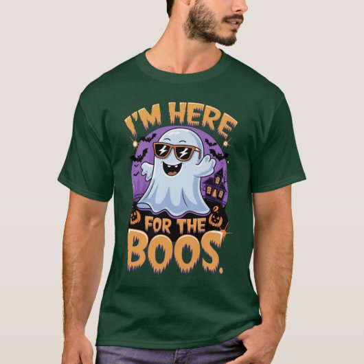 Bekijk hieronder het aanbod voor Boos: Cool Ghost T-shirt (Voorkant)