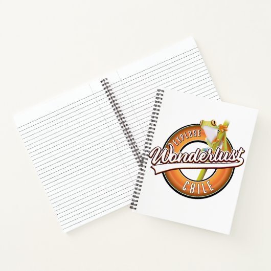 Bekijk hoe Chili wonderlust Notitieboek (Binnen)