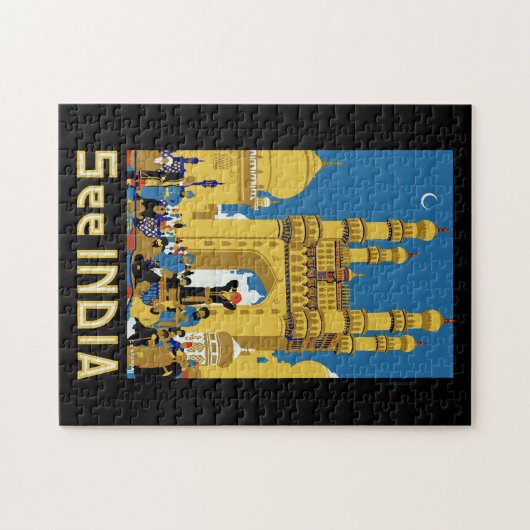 Bekijk India Legpuzzel (Horizontaal)