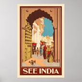 Bekijk India Poster (Voorkant)