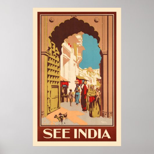 Bekijk India Poster (Voorkant)