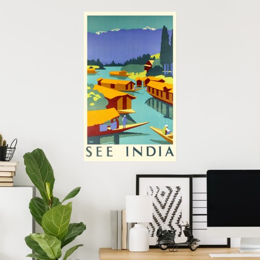 Bekijk India Poster (Thuiskantoor)