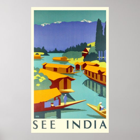 Bekijk India Poster (Voorkant)