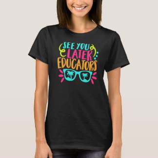 Bekijk je later Kinderen op school T-shirt