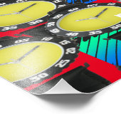 Bekijk je tong grafisch foto afdruk (Hoek)