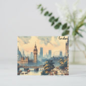 Bekijk kaart kopen London Mass Mailing briefkaarte (Staand voorkant)