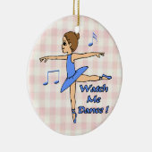 Bekijk me Dance Keramisch Ornament (Rechts)