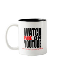 Bekijk me op YouTube | Modern (donker)