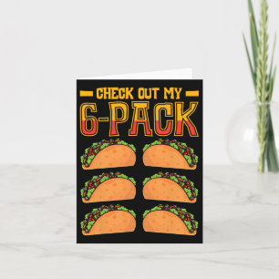 Bekijk mijn 6-pack Taco Fast Food Cinco de Mayo M Kaart