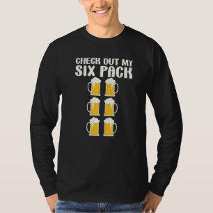 Bekijk mijn 6-pak beer Six Pack Gym die Drink T-shirt