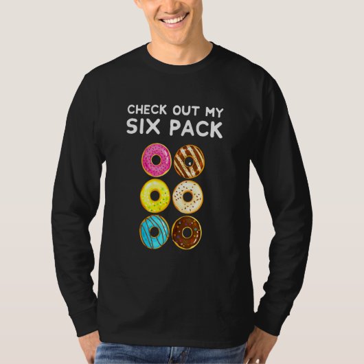 Bekijk mijn 6-pak - Donut Donuts - Gym T-shirt (Voorkant)