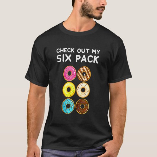 Bekijk mijn 6-pak - Donut Donuts - Gym T-shirt (Voorkant)