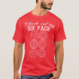 Bekijk mijn 6-pak Donut Foodie Lover Funny Wor T-shirt