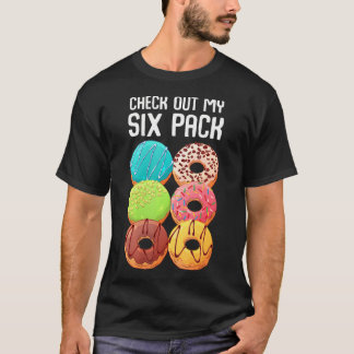 Bekijk mijn 6-pak Donut Funny Gym T-shirt