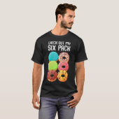 Bekijk mijn 6-pak Donut Funny Gym T-shirt (Voorkant volledig)