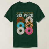 Bekijk mijn 6-pak Donut grappige uitloopreso T-shirt (Design voorkant)