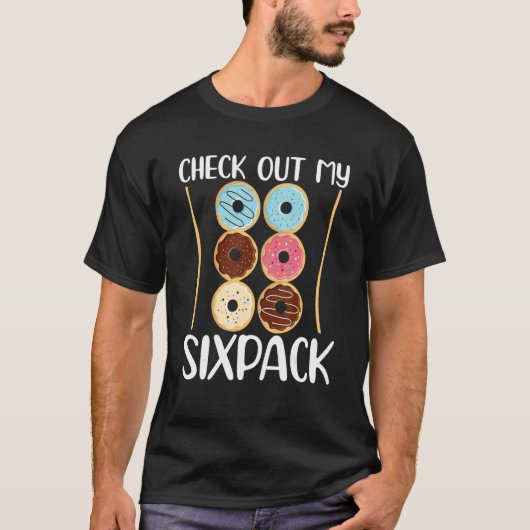 Bekijk mijn 6-pak Donut Gym 2 T-shirt (Voorkant)