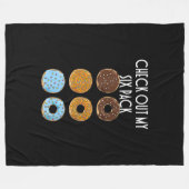 Bekijk mijn 6-pak Donut Gym Fleece Deken (Voorkant (Horizontaal))