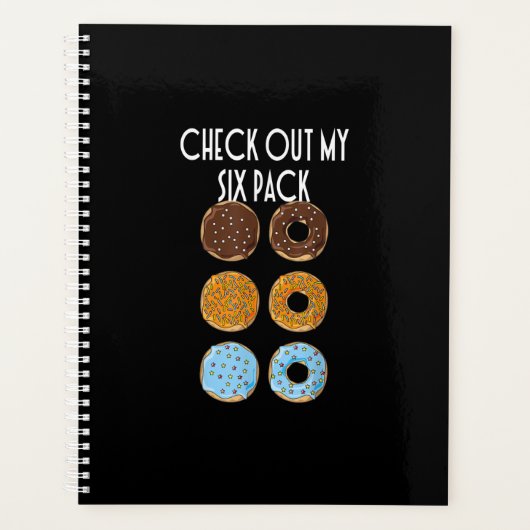 Bekijk mijn 6-pak Donut Gym Planner (Voorkant)