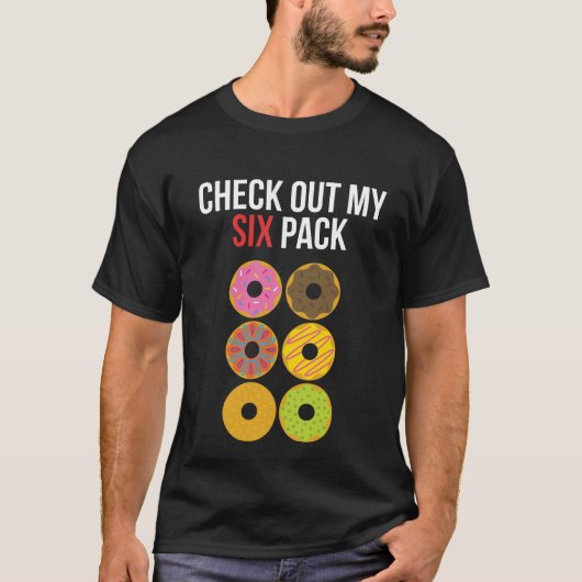 Bekijk mijn 6-pak Donuts T-Shirt (Voorkant)