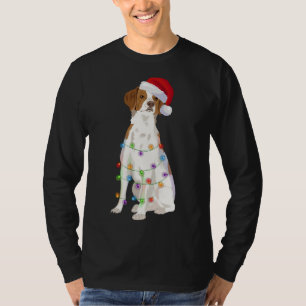 Bekijk mijn andere Bretagne Hond Kerstverlichting T-shirt