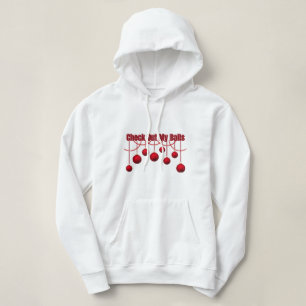 Bekijk mijn ballen hoodie