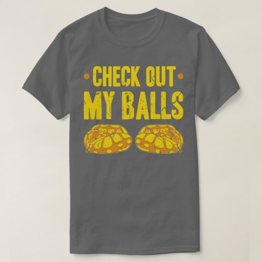 Bekijk mijn ballen Python Snake T-shirt (Design voorkant)