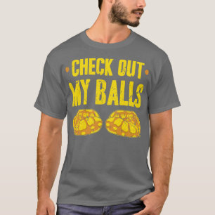 Bekijk mijn ballen Python Snake T-shirt